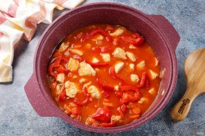 Штрули с курицей и картошкой Штрули с курицей и картошкой