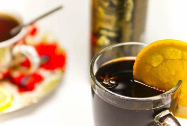 Черный чай с Рижским бальзамом Черный чай с Рижским бальзамом