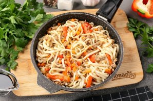 Лапша удон с фаршем рецепт Лапша удон с фаршем рецепт