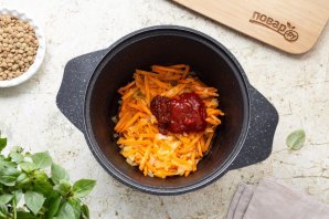 Турецкий суп из зеленой чечевицы Турецкий суп из зеленой чечевицы