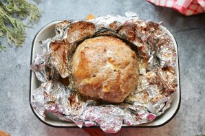 Новогодний мясной шар Новогодний мясной шар