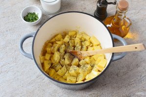 Суп с сыром Чеддер