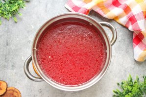 Борщ со свеклой