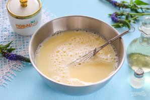 Блинный торт с заварным кремом Блинный торт с заварным кремом