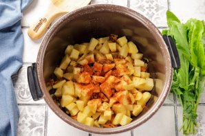 Щи из щавеля в мультиварке Щи из щавеля в мультиварке