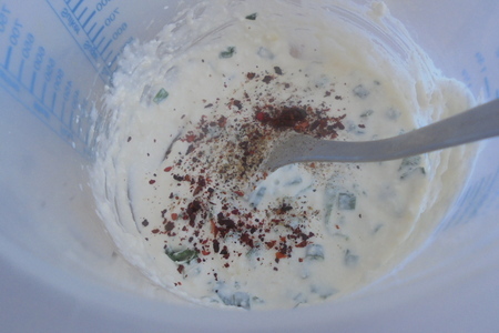 Блинчики с зеленью  и соусом #махеевъ