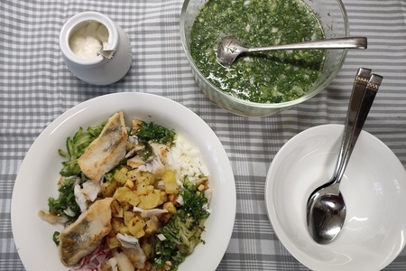 Щучина - рыбная окрошка Щучина - рыбная окрошка