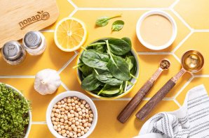 Хумус со шпинатом Хумус со шпинатом