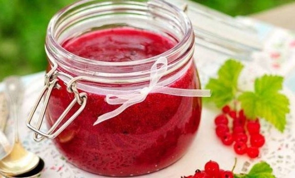 Варенье из свежей красной смородины на зиму Варенье из свежей красной смородины на зиму