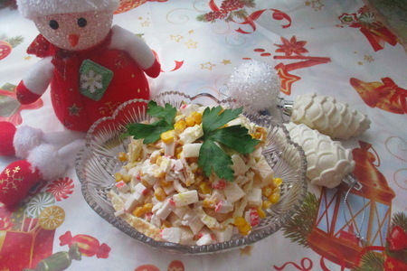 Салат снежок