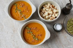 Постный суп из тыквы Постный суп из тыквы