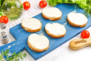 Бутерброды с красной рыбой