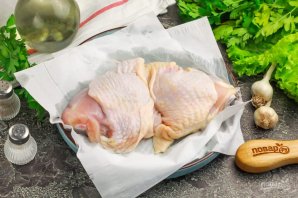 Курица в мультиварке жареная Курица в мультиварке жареная