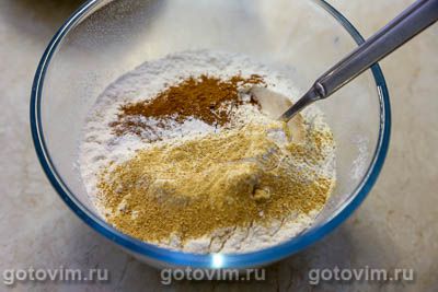 Мягкое печенье с тыквой и яблоками