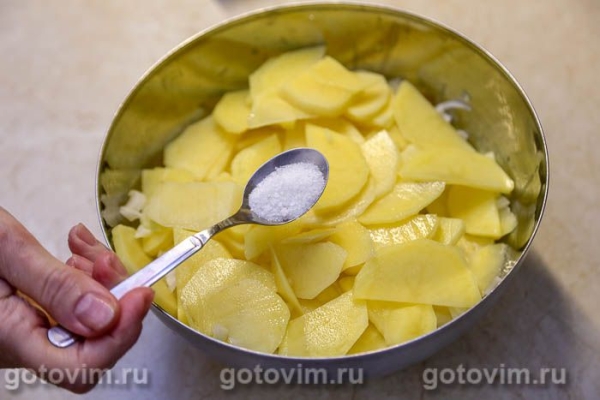 Запеканка из сельди с картофелем Запеканка из сельди с картофелем