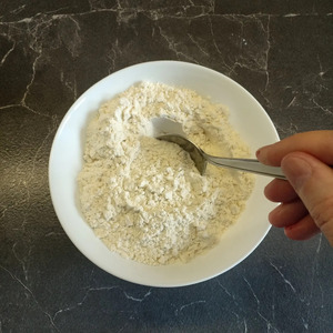 Кекс с яблоками