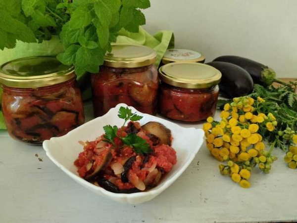 Меживо из баклажанов Меживо из баклажанов