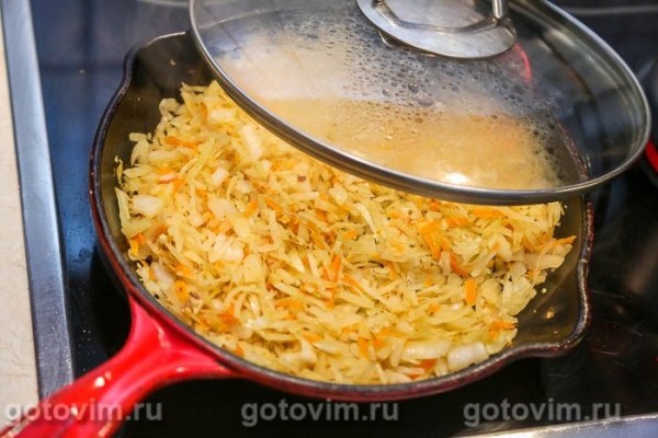Блины с квашеной капустой Блины с квашеной капустой