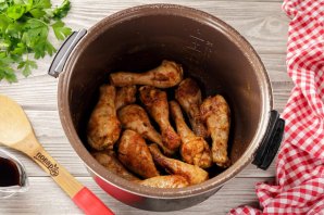 Гречка с голенью в мультиварке Гречка с голенью в мультиварке