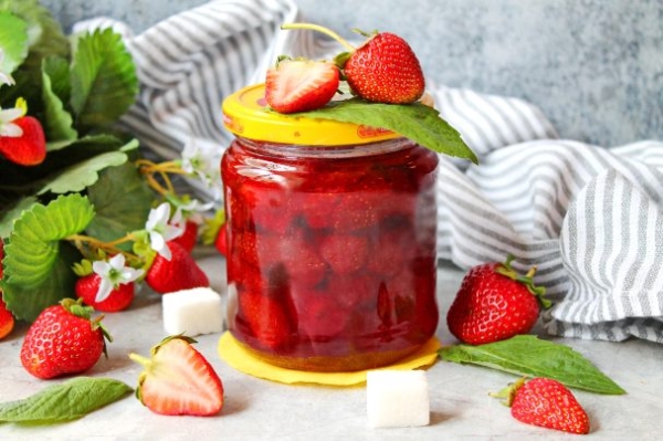 Клубничное варенье на зиму Клубничное варенье на зиму