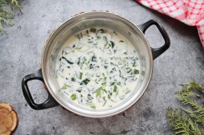 Базиликовая панакота Базиликовая панакота