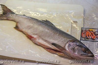 Лосось с лимонным маслом в духовке 