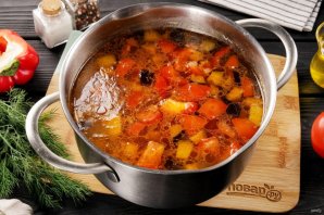 Суп с клёцками без мяса Суп с клёцками без мяса