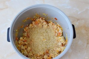 Рис с фаршем в мультиварке Рис с фаршем в мультиварке