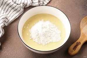 Торт "Зебра" на кефире Торт "Зебра" на кефире