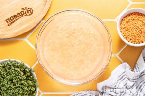 Оладьи из красной чечевицы Оладьи из красной чечевицы