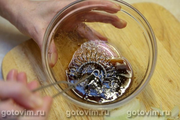 Утиные желудки с морковью по-корейски и соевым соусом Утиные желудки с морковью по-корейски и соевым соусом