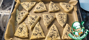 Самса с рубленной курицей