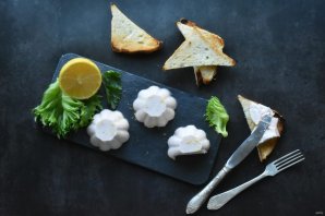 Суфле из креветок и крабовых палочек