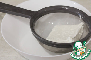 Сырники с голубым сыром