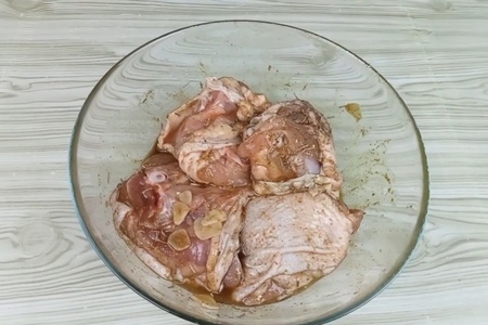 Курятина с персиками в духовке Курятина с персиками в духовке