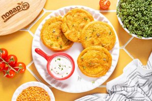 Оладьи из красной чечевицы Оладьи из красной чечевицы