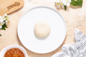 Постные пирожки с повидлом