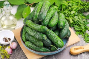 Огурцы консервированные хрустящие