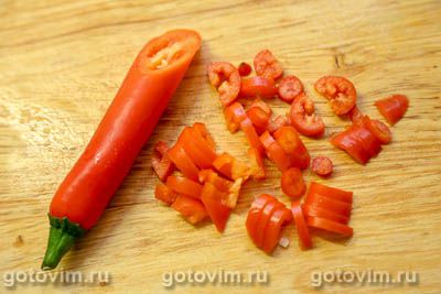 Дал из колотого желтого гороха с чили