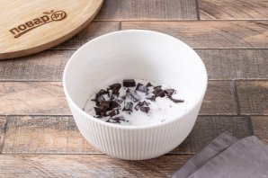 Постный шоколадный кекс Постный шоколадный кекс