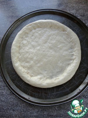 Пицца с ветчиной "пикник на лайте"