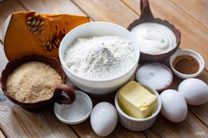 Кексы из тыквы на сметане Кексы из тыквы на сметане