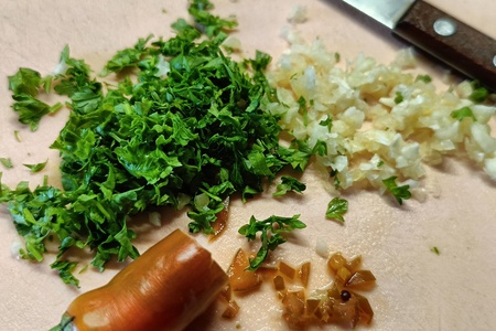 Чесночные шампиньоны с "копчёным" ароматом