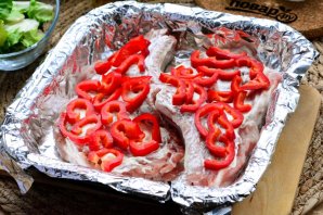 Отбивные из свинины с перцем Отбивные из свинины с перцем