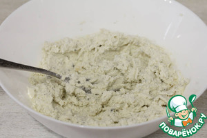 Сырники с голубым сыром