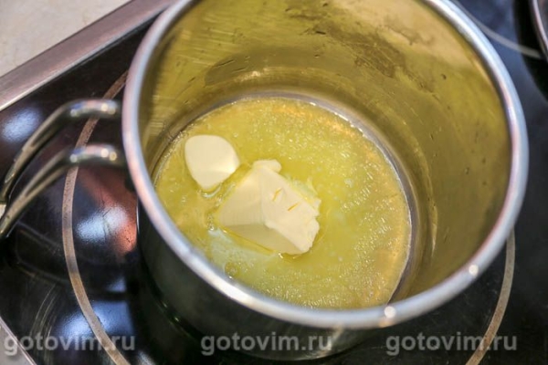 Спаржа с польским соусом