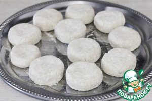 Сырники с голубым сыром