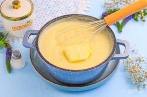 Блинный торт с заварным кремом Блинный торт с заварным кремом