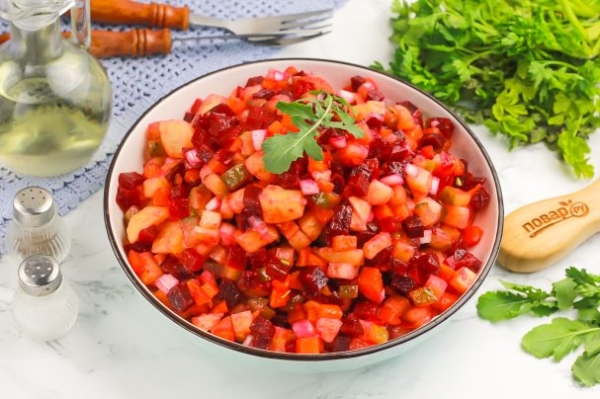 Винегрет без горошка классический Винегрет без горошка классический