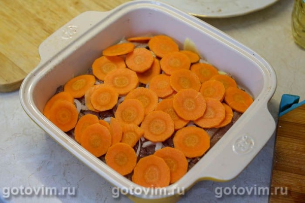 Картофельная запеканка с филе иваси